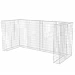 Gabione 293949 Silber - Metall - 100 x 120 x 250 cm