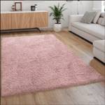 Hochflor-Teppich Floppy 770 Pink - 160 x 160 cm