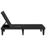 Chaise longue 3028782-1 Noir