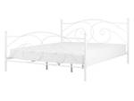 Lit double DINARD Blanc - Largeur : 147 cm