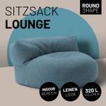 Sitzsack-Lounge Hellblau