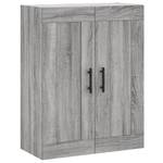 Highboard DE6767 Grau - Holzwerkstoff - 34 x 180 x 70 cm