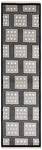 Tapis de passage Darya CCCXLII Noir - Textile - 79 x 1 x 297 cm