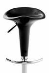 Tabouret de bar Saddle Lot de 2 Noir