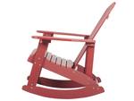 Schaukelstuhl ADIRONDACK Rot