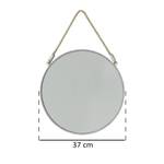 Miroir design pour mur, miroir décoratif 37 x 3 cm