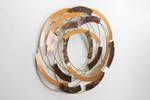 Wanddeko Metall Spirals Metall - 99 x 92 x 8 cm