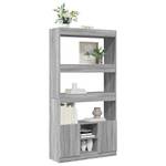 Highboard DE9586 Grau - Holzwerkstoff - 33 x 180 x 92 cm