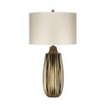 Newham Grande lampe de table Marron - Céramique - 35 x 67 x 35 cm