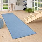 Velour Läufer Teppich Strong Blau - 100 x 200 cm