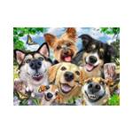 Teile Puzzle Selfies 500 Delight Dogs\'