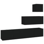 TV-Schrank 4er Set D182 Schwarz