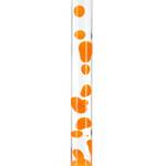 Stehlampe ALAN Orange - Silber - Glas - Metall - 18 x 76 x 18 cm