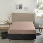 Boxspring-Spannbettlaken 200985 Taupe - 180-200 x 200 cm