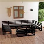 Salon de jardin (lot de 11) 3009765-1 Noir