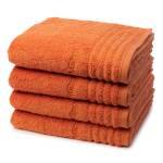 Supersoft Handtuch-Set (4er-Set) Orange