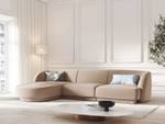 Ecksofa MILEY 4 Sitzplätze Beige