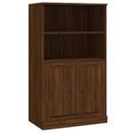 Highboard DE3699 Eiche Schwarzbraun Dekor