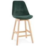 Tabouret De Bar MORISS MINI Vert - Marron