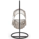 Hängesessel LORETO Grau - Rattan - 202 x 69 x 85 cm