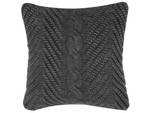 Coussin décoratif KONNI Gris foncé - Gris