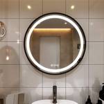 Miroir LED Rond Vita Noir - 80 x 80 cm