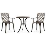 Ensemble de bistro (lot de3) 3006378 Bronze - Marron