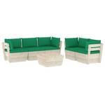 Garten-Lounge-Set (6-teilig) 3016490-10 Grün