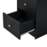 Bureau Lemberg avec 3 Tiroirs Noir