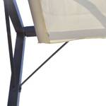Sonnendach Weiß - Metall - Textil - 300 x 230 x 300 cm