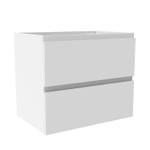 Badschrank Unterschrank Y-22XACB Weiß - Breite: 60 cm