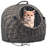 Cage de transport pour chat 3001591 Gris - 45 x 45 x 60 cm