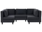 Modulsofa UNSTAD 5-tlg Schwarz