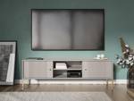 Tv lowboard ISEO RTV154 2D Beige - Gold