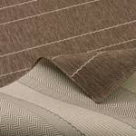 In- und Outdoor Teppich Carpetto Stripes Braun - Textil - 200 x 1 x 290 cm