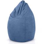 Pouf "Drop" 60x60x90cm - 220L Bleu-gris