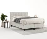 Premium Boxspringbett Milo Grau - 200 x 114 x 212 cm