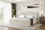 Boxspringbett VILA-1 Beige - Breite: 200 cm - H4