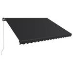 Auvent rétractable 3007205-1 Anthracite - 300 x 1 x 450 cm