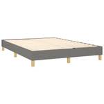 Boxspringbett 3017288-27 Dunkelgrau - Tiefe: 193 cm