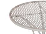 Bistro Set CILENTO 3-tlg Grau - Metall - 71 x 94 x 71 cm