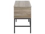 Bureau GRANT Noir - Marron - Bois manufacturé - 120 x 76 x 48 cm