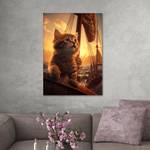 Leinwandbild Kitten Adventure 100 x 150 cm