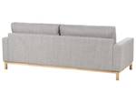 3-Sitzer Sofa SIGGARD Grau - Eiche Hell