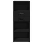 Highboard DE8957 Schwarz - Holzwerkstoff - 43 x 124 x 50 cm