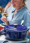 Schmortopf Dutch Oven Blau - Metall - 26 x 10 x 26 cm