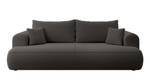 3-Sitzer Schlafsofa OVO Grau - Textil - 250 x 92 x 110 cm