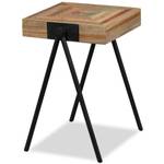 Beistelltisch 245408 Metall - Massivholz - Holzart/Dekor - 40 x 60 x 49 cm