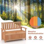 Gartenbank VH33489DE Braun - Holzwerkstoff - 66 x 91 x 120 cm