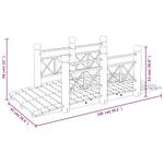 Pont de jardin 3028557-3 Marron foncé